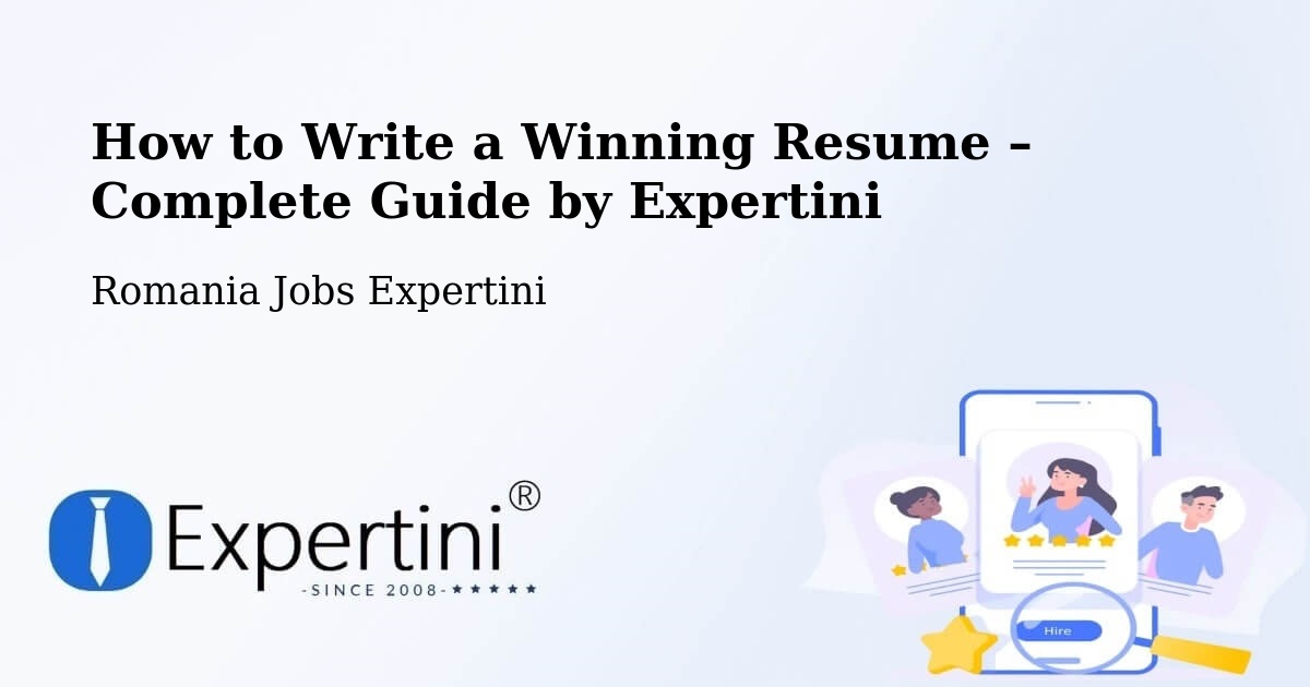 Resume Writing Guide for Job Seekers – Halmăşd - Halmăşd, Romania Jobs Expertini